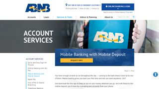 Mobile Banking with Mobile Deposit  ABNB FCU  Virginia ...