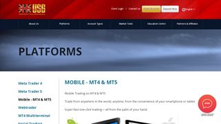 
                            7. Mobile-MT4&MT5∣USG FX Trading Platforms - USGFX.com - Usgfx Portal
