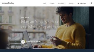 
Mobile & Online Wealth Management | Morgan Stanley
