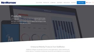 
                            5. Mobility Products | NetMotion Software - Netmotion Customer Portal