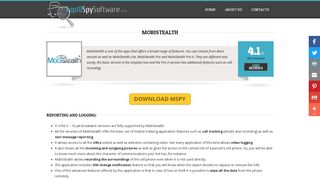 MobiStealth | Cell Phone Spy Software Reviews - Mobistealth Portal