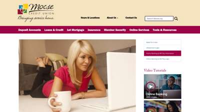Mocse Federal Credit Union - Internet Banking & Bill Pay