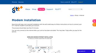 
                            7. Modem Installation | GTT - Gtt Router Login