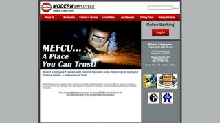 
                            8. Modern Employees FCU > Home - Mefcu Portal
