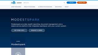 
                            6. Modestspark | Powering the Client Experience - SS&C | Advent - Modestspark Portal