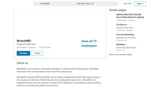 
                            3. ModuleMD | LinkedIn - Modulemd Portal