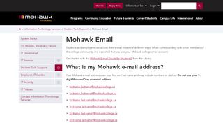 
                            4. Mohawk Email | Mohawk College - Mohawk College Mocomotion Portal