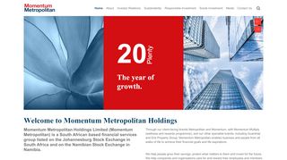 
                            5. Momentum Metropolitan Holdings Limited: Home - Www Metropolitan Co Za Login