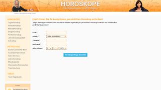 Monatshoroskop Email - Astroportal - Astro Portal Monats Horoskop