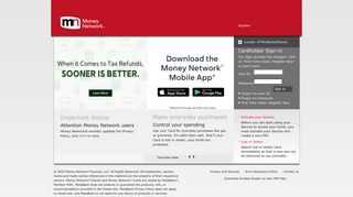 
                            8. Money Network - Moneycardservices Login