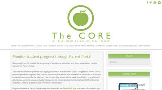 
                            5. Monitor student progress through Parent Portal - The Core - Parent Portal Vbcps