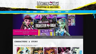 
                            2. Monster High™ - Monster High Games Portal