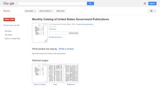 
                            7. Monthly Catalog of United States Government Publications - Axion Plateau Learning User Login