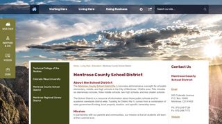 Montrose County School District | Montrose Portal - Mcsd Org Parent Portal