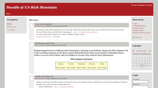 
                            5. Moodle @ UA Rich Mountain - Student Portal Rmcc