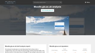 
                            4. Moodle Gla. University of Glasgow Moodle: Log in to the site - Glasgow University Moodle Portal
