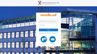 
                            1. Moodle: Log in to the site - Moodle Wit Portal