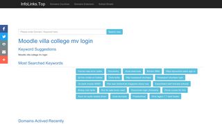 Moodle villa college mv login Search - InfoLinks.Top - Moodle Villa College Mv Login Forgot Password