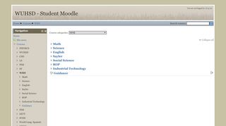 
                            2. Moodle: WHS - WUHSD - Student Moodle - Whs Moodle Login