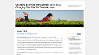 
                            6. Moodle's End | Changing Learning Management Systems ... - Viu Moodle Portal
