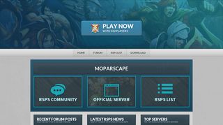Moparscape - The largest RSPS Community - Moparscape Portal