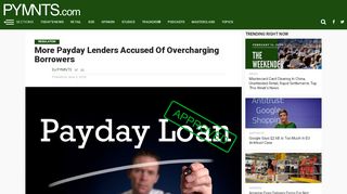 
                            7. More Tales Of Payday Lending Gouging | PYMNTS.com - Clear Creek Lending Portal