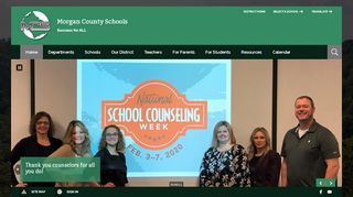 
                            5. Morgan County Schools / Homepage - Morgan County School District Campus Portal