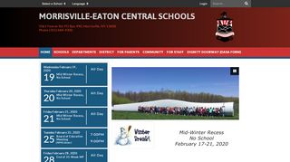 Morrisville-Eaton Central Schools: Home - Morrisville Email Portal