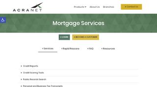 Mortgage Screening Services | Mortgage Credit ... - ACRAnet