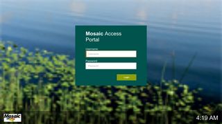 
                            8. Mosaic Access Portal - Kronos Teletech Login