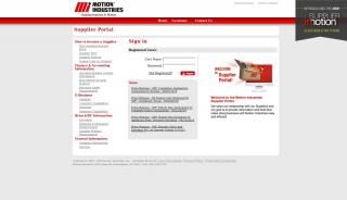 
                            1. Motion Supplier Portal - Www Motionindustries Com Supplier Portal