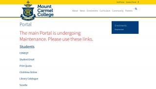
                            1. Mount Carmel College » Portal - Mount Carmel Online Portal