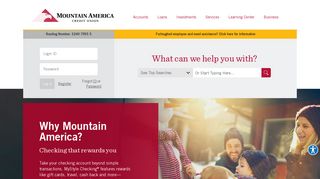 
                            1. Mountain America Credit Union in Utah & the West