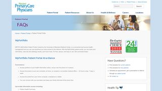 
                            11. MPCP Patient Portal - Frequently Asked Questions - Mpcp Portal