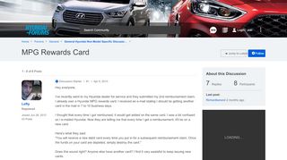 
                            4. MPG Rewards Card | Hyundai Forums - Hyundai Mpg Rewards Portal