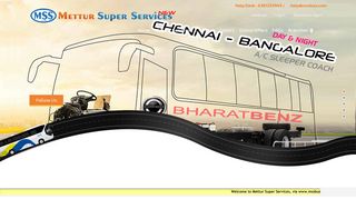 
                            2. mSs- Mettur Super Services : Omni Bus Service, Bus ticket to ... - Mss Travels Portal