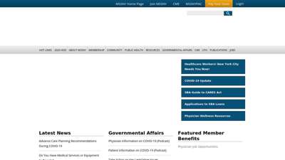 MSSNY Home Page