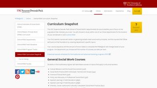 
                            4. MSW Curriculum Snapshot | USC's Online MSW - [email protected] - Vac Msw Portal