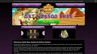 
Mummys Gold | A premium New Zealand Online Casino
