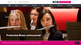 
                            5. Music centre portal - Royal Conservatoire of Scotland - Rcs Portal