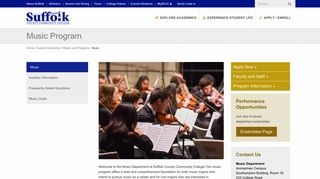 
                            4. Music Program - Suffolk County Community College - Suffolk Online Music Portal