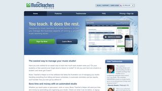
                            9. Music Teacher's Helper: Software for Music Teachers - Music Teachers Helper Portal