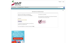 
                            3. MVP Health Care WealthCare > SecureLogon > UserID - Mvp Healthcare Wealthcare Portal