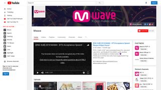 
Mwave - YouTube  
