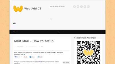 
                            1. MXit Mail - How to setup - Web AddiCT(s);