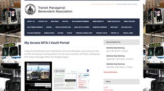 My Access MTA I-Vault Portal – MTA TMBA