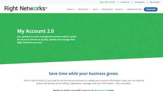 
                            5. My Account 2.0 - Right Networks - Right Networks Portal Login