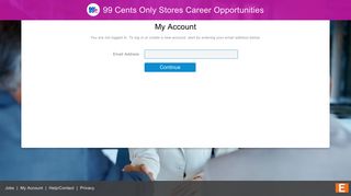 
My Account - 99 Cents Only Stores Employment Information ...  

