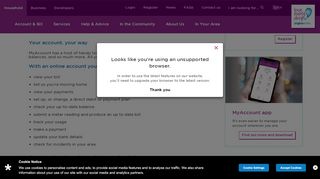 
                            2. My Account | Anglian Water Services - Anglian Water Ebilling Portal
