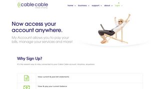 
                            9. My Account - Cable Cable - Cablenet Portal